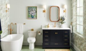 luxury bath set